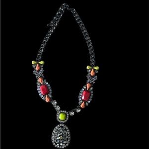 Women’s jeweled necklace.